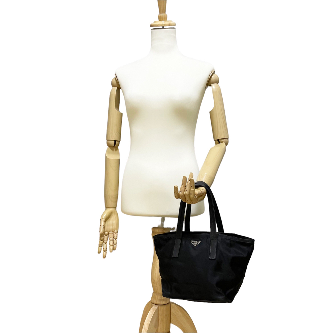 PRADA - ✨良品✨ PRADA プラダ トートバッグ ブラック 黒 ミニバッグ