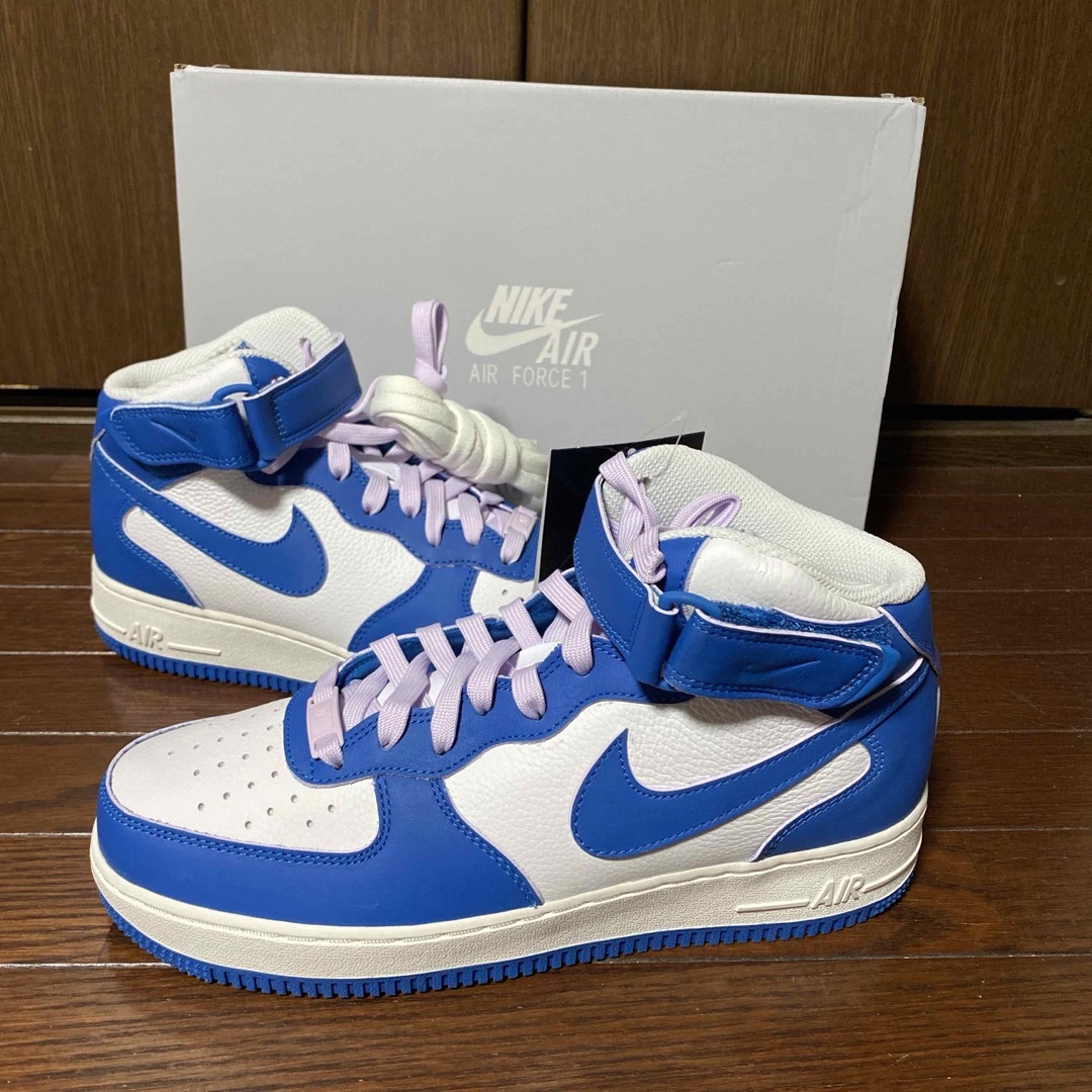 【27cm】新品ナイキNIKEエアフォース1AF1Air Force ブルー