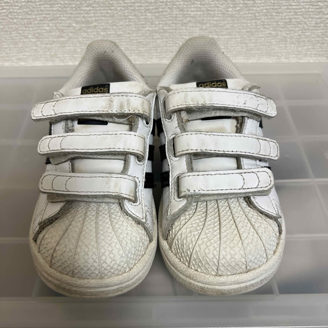 adidas(アディダス)のadidas スーパースター キッズ/ベビー/マタニティのキッズ靴/シューズ(15cm~)(スニーカー)の商品写真