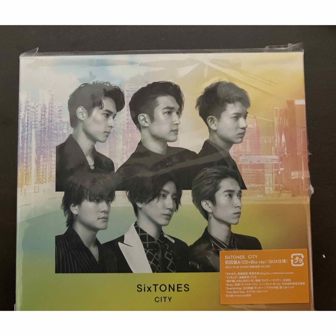 SixTONES - (CD)CITY (初回盤A) (CD+DVD)／SixTONESの通販 by さのか