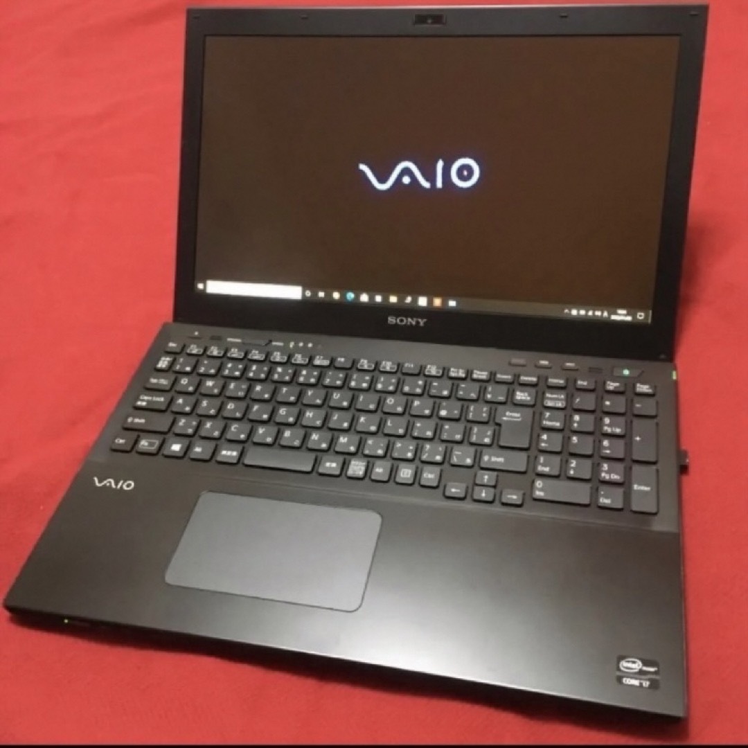 PC/タブレットvaio  美品　i7  SSD256GB 8GB  フルHD ノートパソコン