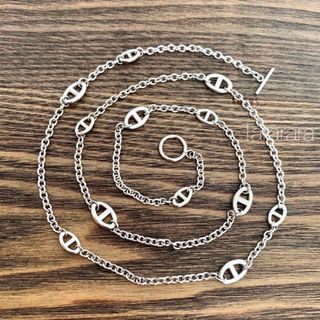 ●stainless アンカーnecklace S●金属アレルギー対応(ネックレス)