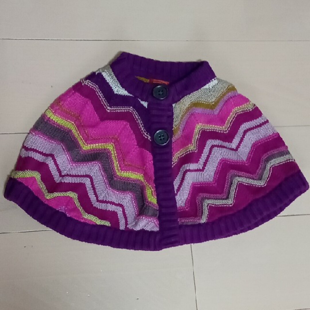 MISSONI(ミッソーニ)のMISSONI　ポンチョ キッズ/ベビー/マタニティのベビー服(~85cm)(ジャケット/コート)の商品写真