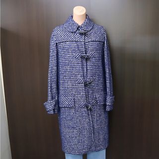 ボッテガヴェネタ(Bottega Veneta)のボッテガ･ヴェネタ ロングコート ギンガムチェック ウール /tm07957ar(ロングコート)