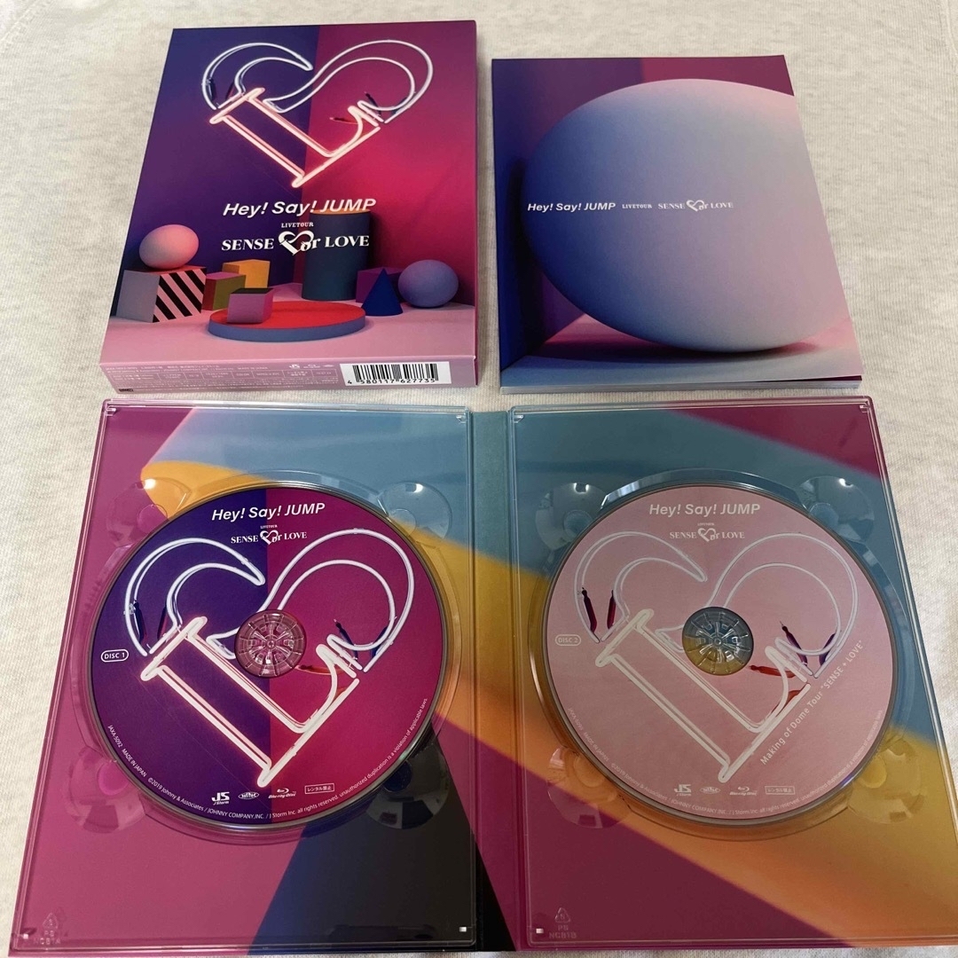 Hey! Say! JUMP - SENCEorLOVE アルバム ライブDVD/Blu-rayセットの