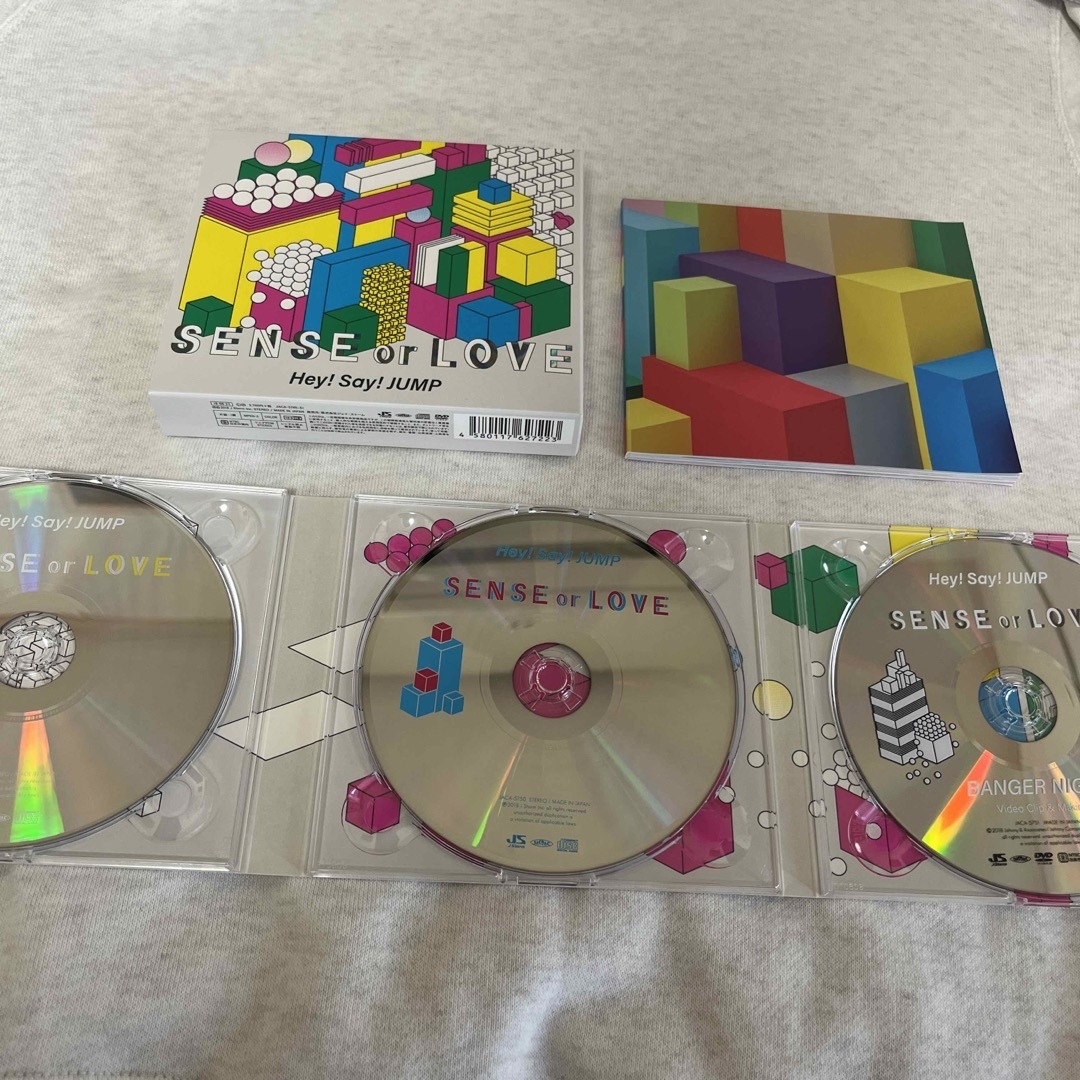 Hey! Say! JUMP - SENCEorLOVE アルバム ライブDVD/Blu-rayセットの