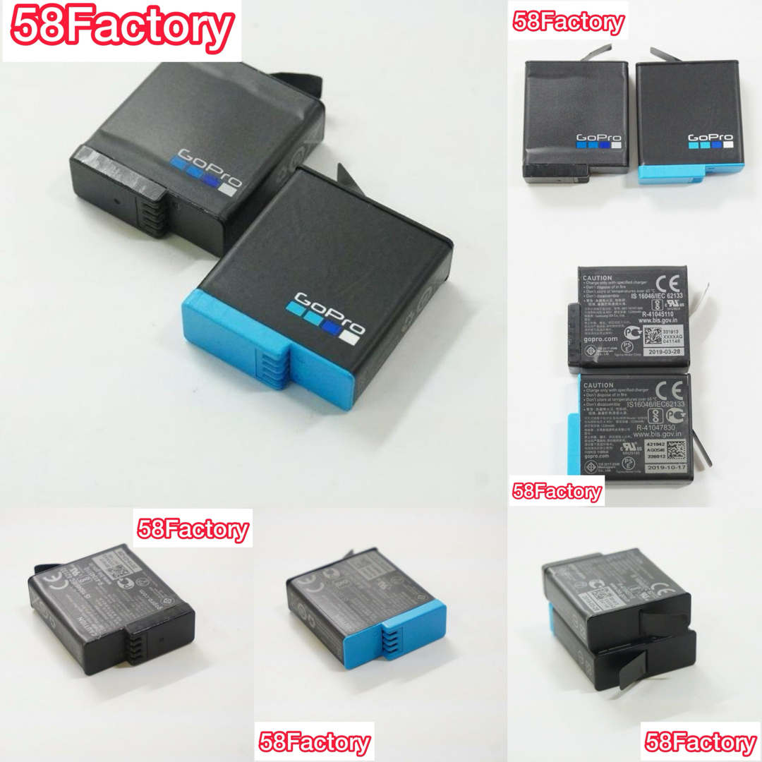 GoPro - GoPro Hero5 Black & 純正バッテリー4個の通販 by 58Factorys