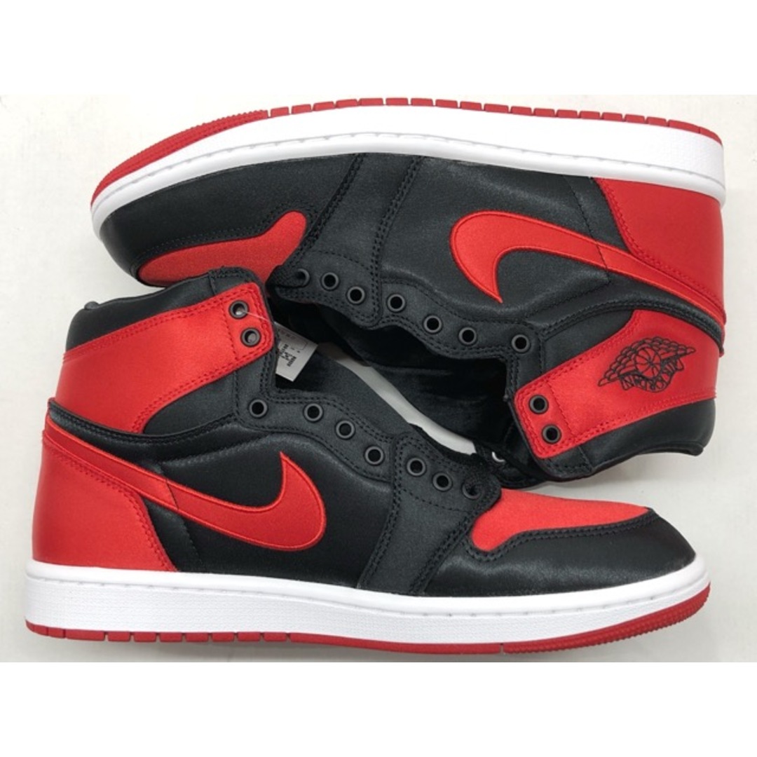 NIKE(ナイキ)のNIKE(ナイキ) WMNS AIR JORDAN 1 RETRO HIGH OG ウィメンズ エア ジョーダン 1 レトロ ハイ Satin Bred サテンブレッド / FD4810-061 27.5cm 【64424-007】 メンズの靴/シューズ(スニーカー)の商品写真