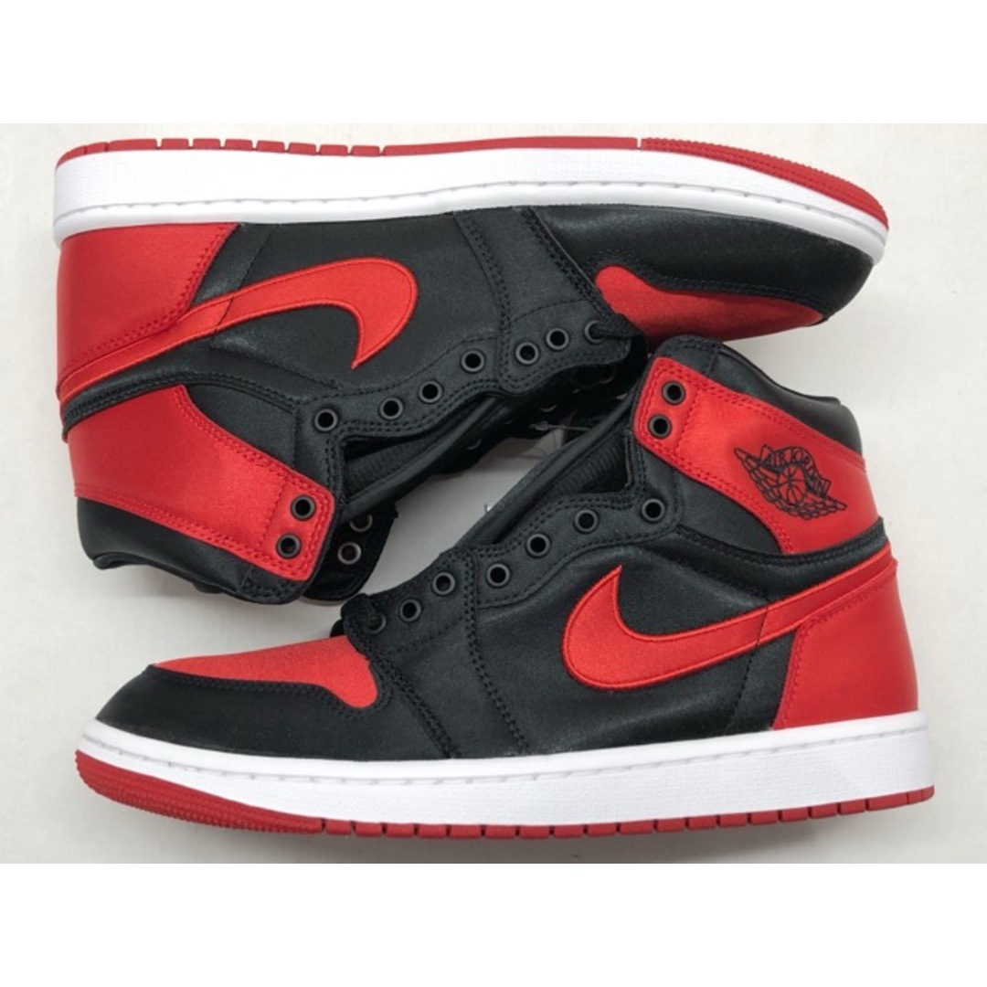 NIKE(ナイキ) WMNS AIR JORDAN 1 RETRO HIGH OG ウィメンズ エア ジョーダン 1 レトロ ハイ Satin Bred サテンブレッド / FD4810-061 27.5cm 【64424-007】スニーカー