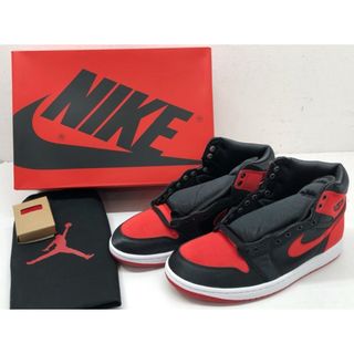 NIKE(ナイキ) WMNS AIR JORDAN 1 RETRO HIGH OG ウィメンズ エア ジョーダン 1 レトロ ハイ Satin Bred サテンブレッド / FD4810-061 27.5cm 【64424-007】スニーカー