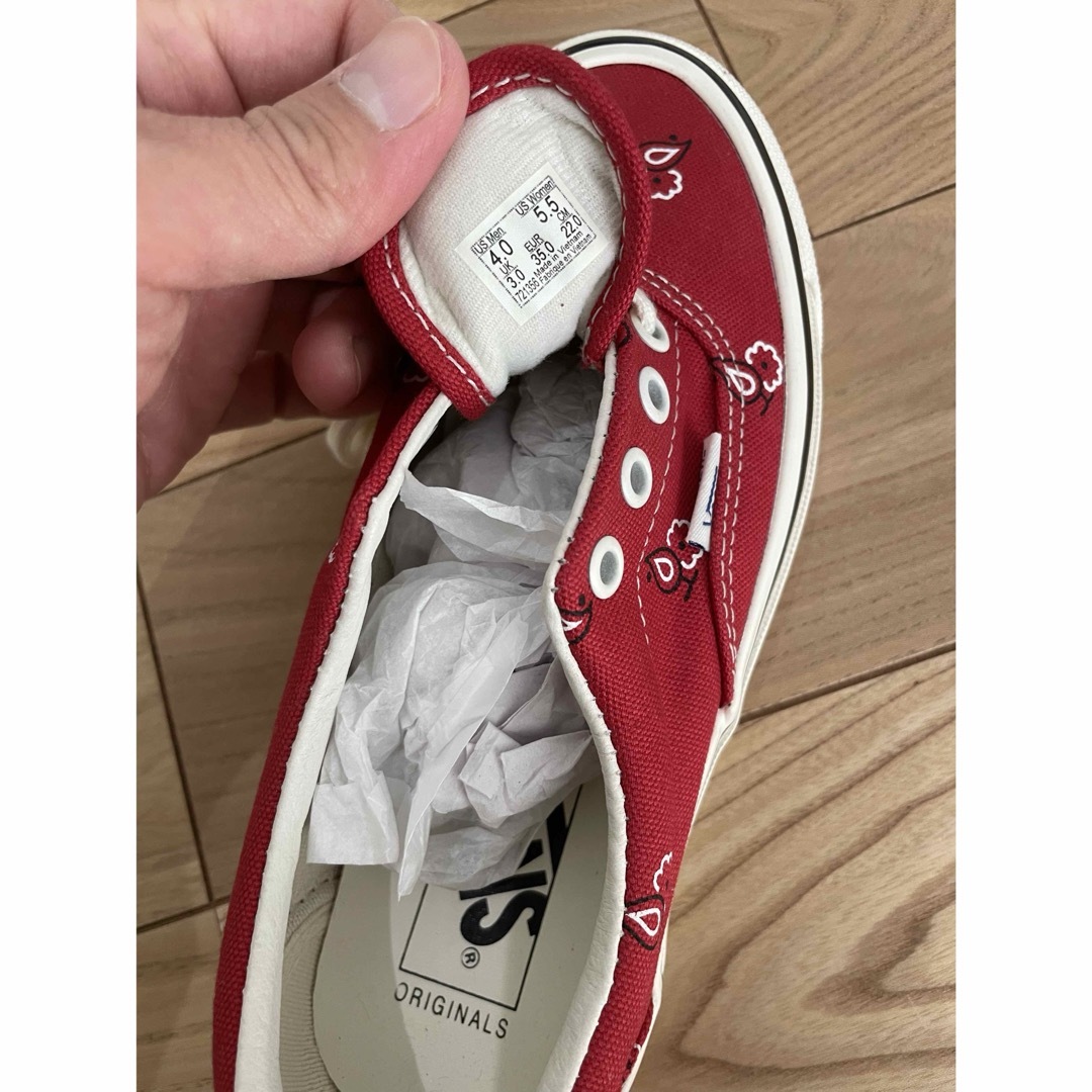 vans Sneaker era Lx red 22cm メンズの靴/シューズ(スニーカー)の商品写真