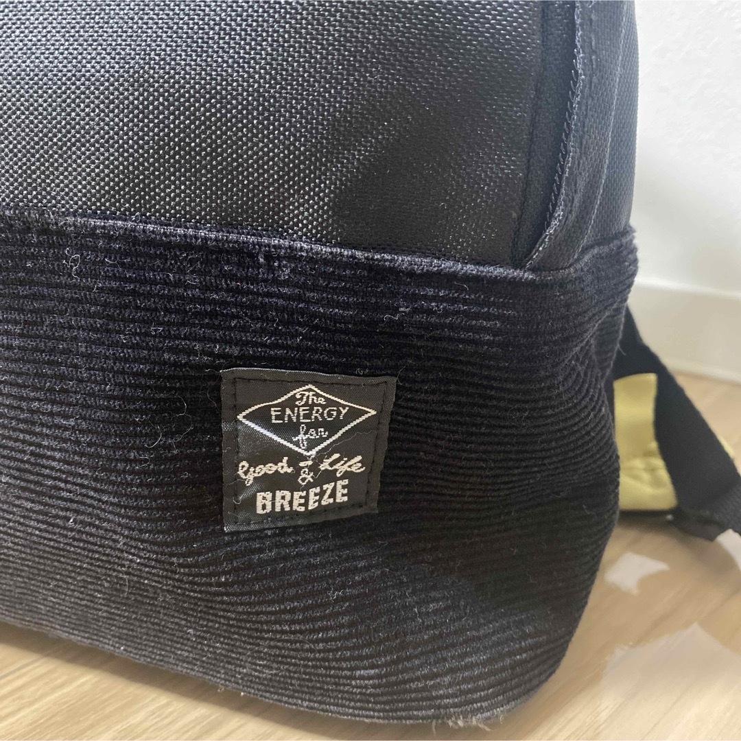 BREEZE(ブリーズ)のブリーズ　リュック　黒 キッズ/ベビー/マタニティのこども用バッグ(リュックサック)の商品写真