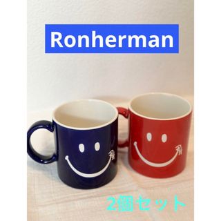 Ron Herman マット スマイル ペアマグカップ 2個セット 食器