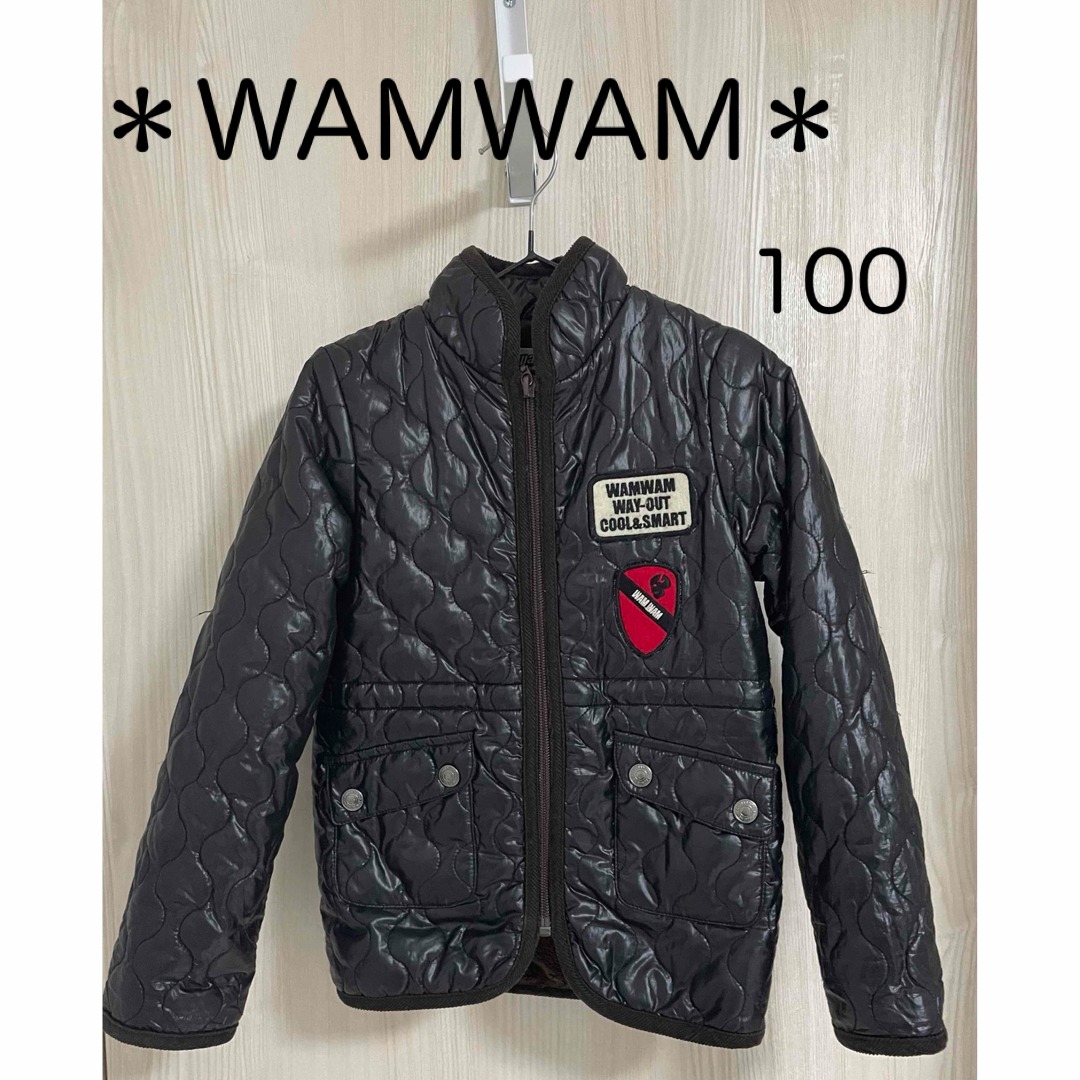 WAMWAM(ワムワム)のWAMWAM ジャンパー アウター100 キッズ/ベビー/マタニティのキッズ服男の子用(90cm~)(ジャケット/上着)の商品写真