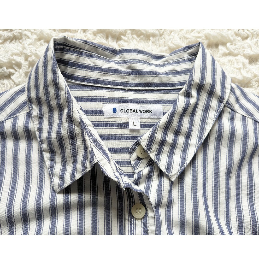 GLOBAL WORK - GLOBAL WORK グローバルワーク○シャツワンピース GLOBAL WORK - GLOBAL WORK グローバルワーク○シャツワンピース
