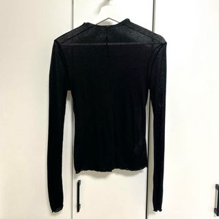 ザラ(ZARA)のZARAパイピング　セミシースルートップス(シャツ/ブラウス(長袖/七分))