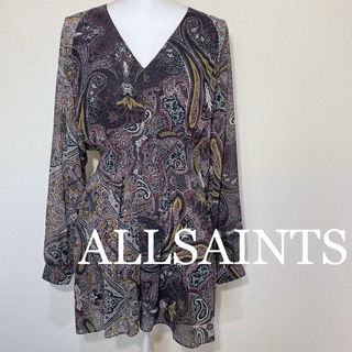 オールセインツ(All Saints)の【新品】ALLSAINTS オールセインツ ドレス ワンピース(ミニワンピース)