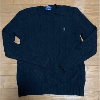 ラルフローレン(Ralph Lauren)のラルフローレン　ニット　ブラック　XS(ニット/セーター)