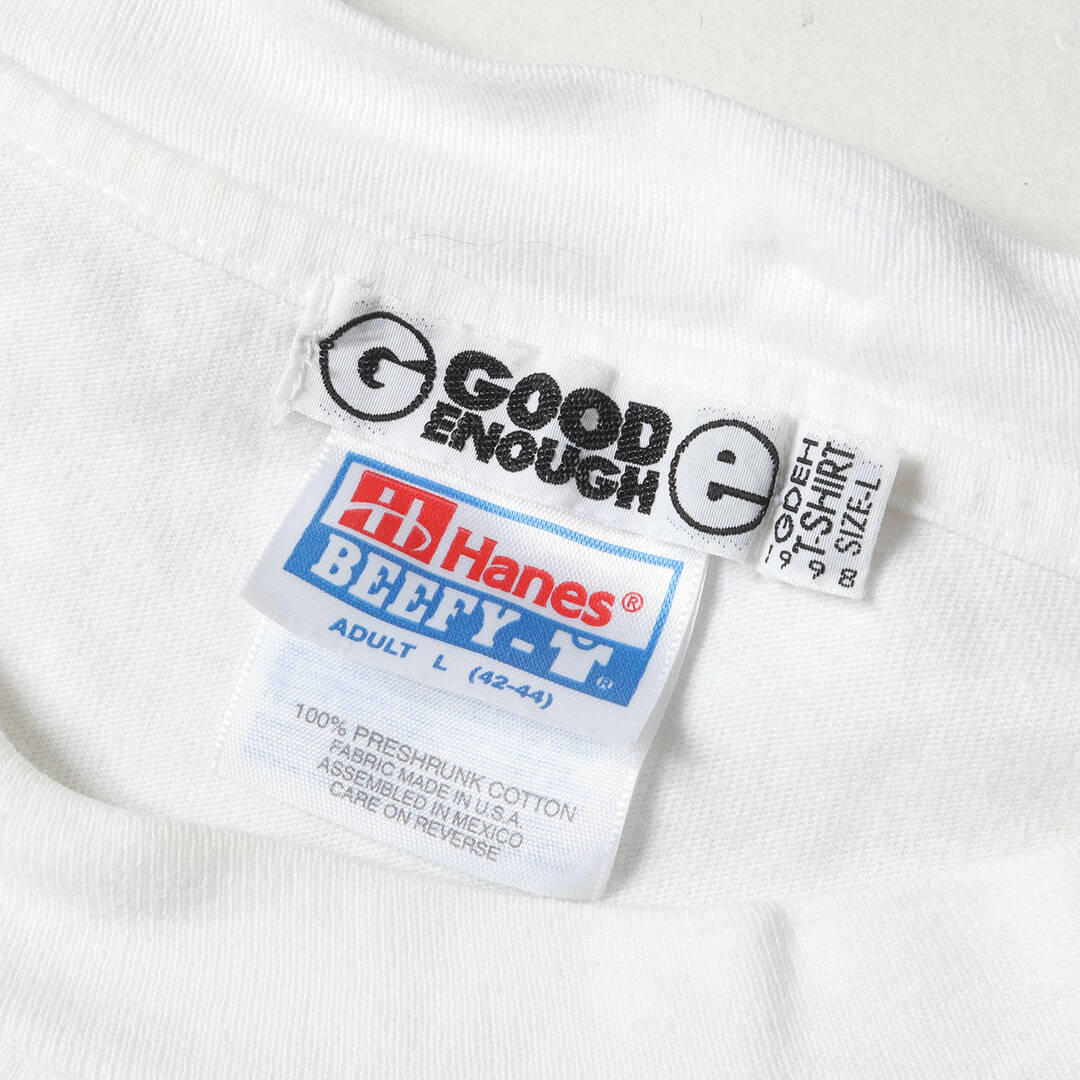 GOOD ENOUGH グッドイナフ Tシャツ サイズ:L 90s クラシックロゴ GOOD ENOUGH グッドイナフ Tシャツ サイズ:L 90s クラシックロゴ