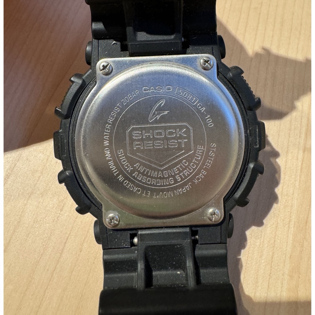 G-SHOCK(ジーショック)のG-SHOCK GA-100 メンズの時計(腕時計(アナログ))の商品写真