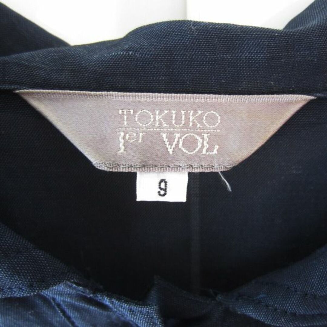 TOKUKO 1er VOL - 美品 TOKUKO 1er VOL／トクコプルミエヴォル 七分袖 