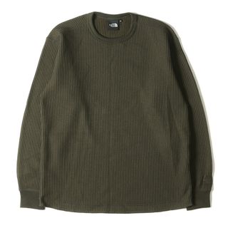 ザノースフェイス(THE NORTH FACE)の美品 THE NORTH FACE ノースフェイス Tシャツ サイズ:M 22AW ウォーム ワッフル クルーネック ロングスリーブ Tシャツ L/S Warm Waffle Crew NT62032 ニュートープ(NT) トップス カットソー 長袖 サーマル【メンズ】【中古】(Tシャツ/カットソー(七分/長袖))