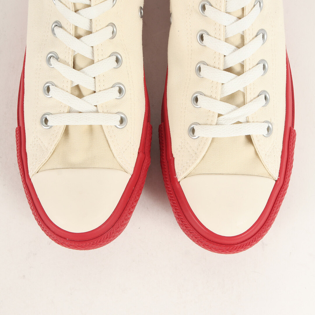 COMME des GARCONS(コムデギャルソン)のCOMME des GARCONS コムデギャルソン サイズ:28.0cm 2022年製 CONVERSE コンバース オールスター キャンバス ハイカット スニーカー AZ-K121 1SD020 ALL STAR PLAY ホワイト 白 US9.5 シューズ 靴 コラボ【メンズ】【中古】 メンズの靴/シューズ(スニーカー)の商品写真