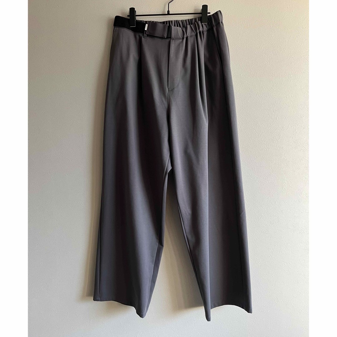 Graphpaper(グラフペーパー)のgraphpaper Compact Ponte Wide Chef Pants メンズのパンツ(スラックス)の商品写真