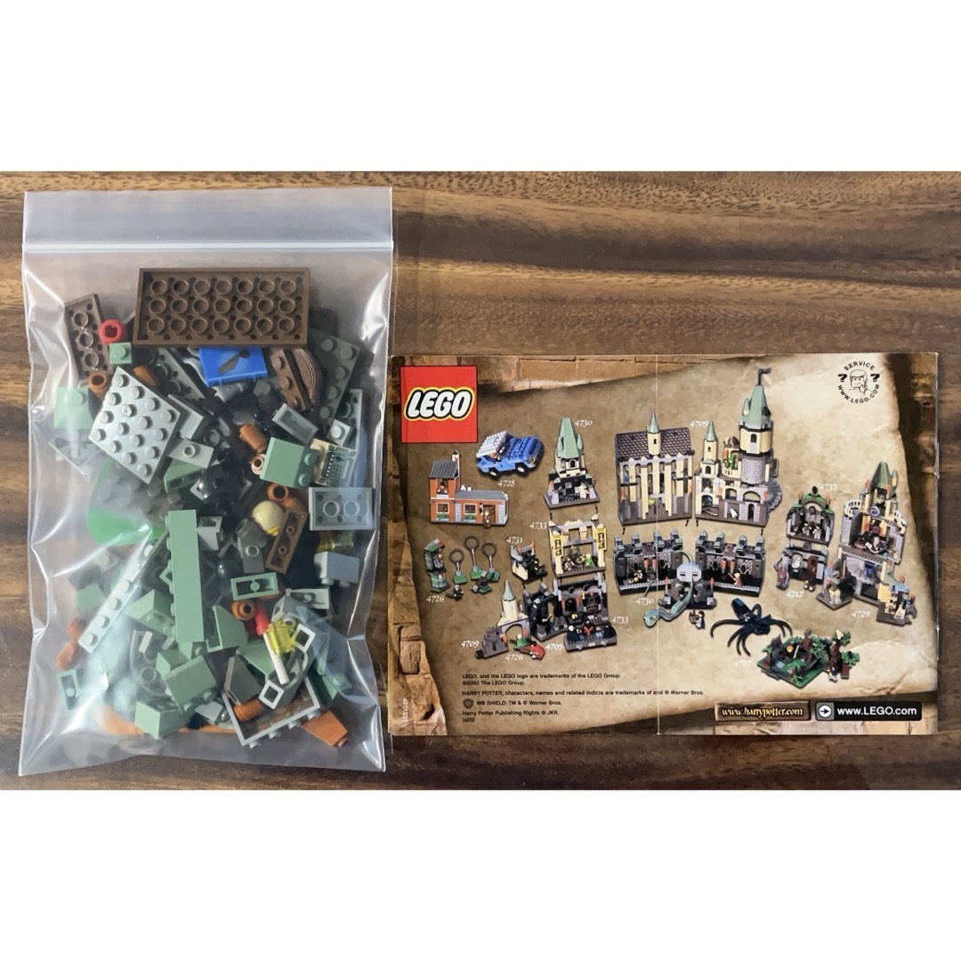 Lego(レゴ)の激レア レゴ ハリーポッター 高級クィディッチ用具店7-12 4719(箱無し) キッズ/ベビー/マタニティのおもちゃ(積み木/ブロック)の商品写真