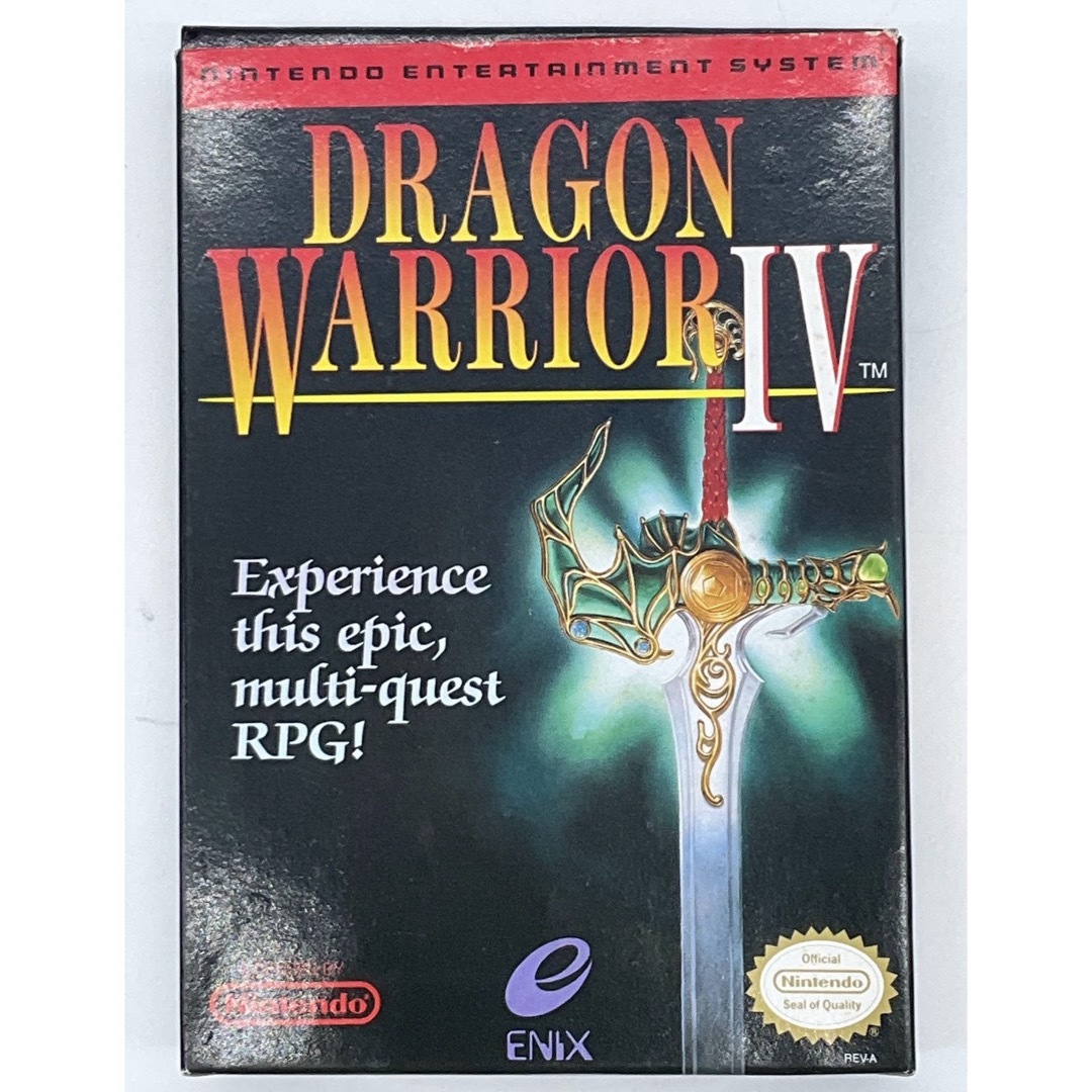 ジャンク NES DRAGON WARRIOR IV 海外版ファミコンソフトのサムネイル