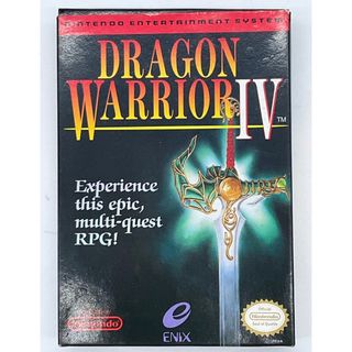 ジャンク NES DRAGON WARRIOR IV 海外版ファミコンソフト(家庭用ゲームソフト)