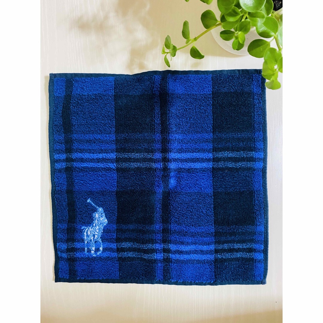 POLO RALPH LAUREN(ポロラルフローレン)の【ポロラルフローレン】メンズ  タオルハンカチ 2枚 メンズのファッション小物(ハンカチ/ポケットチーフ)の商品写真