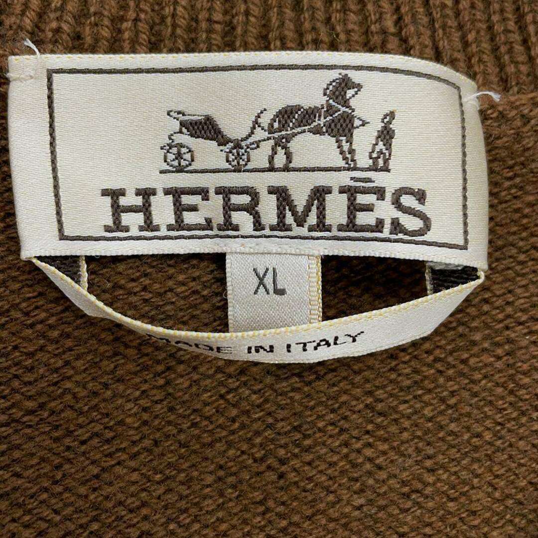 Hermes(エルメス)のエルメス ニット ウール メンズサイズXL HERMES アパレル トップス セーター メンズのトップス(ニット/セーター)の商品写真