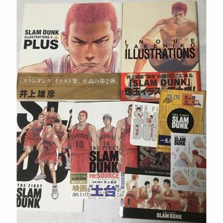 スラムダンク SLAM DUNK イラスト集 THE FIRST 映画セット(アート/エンタメ)