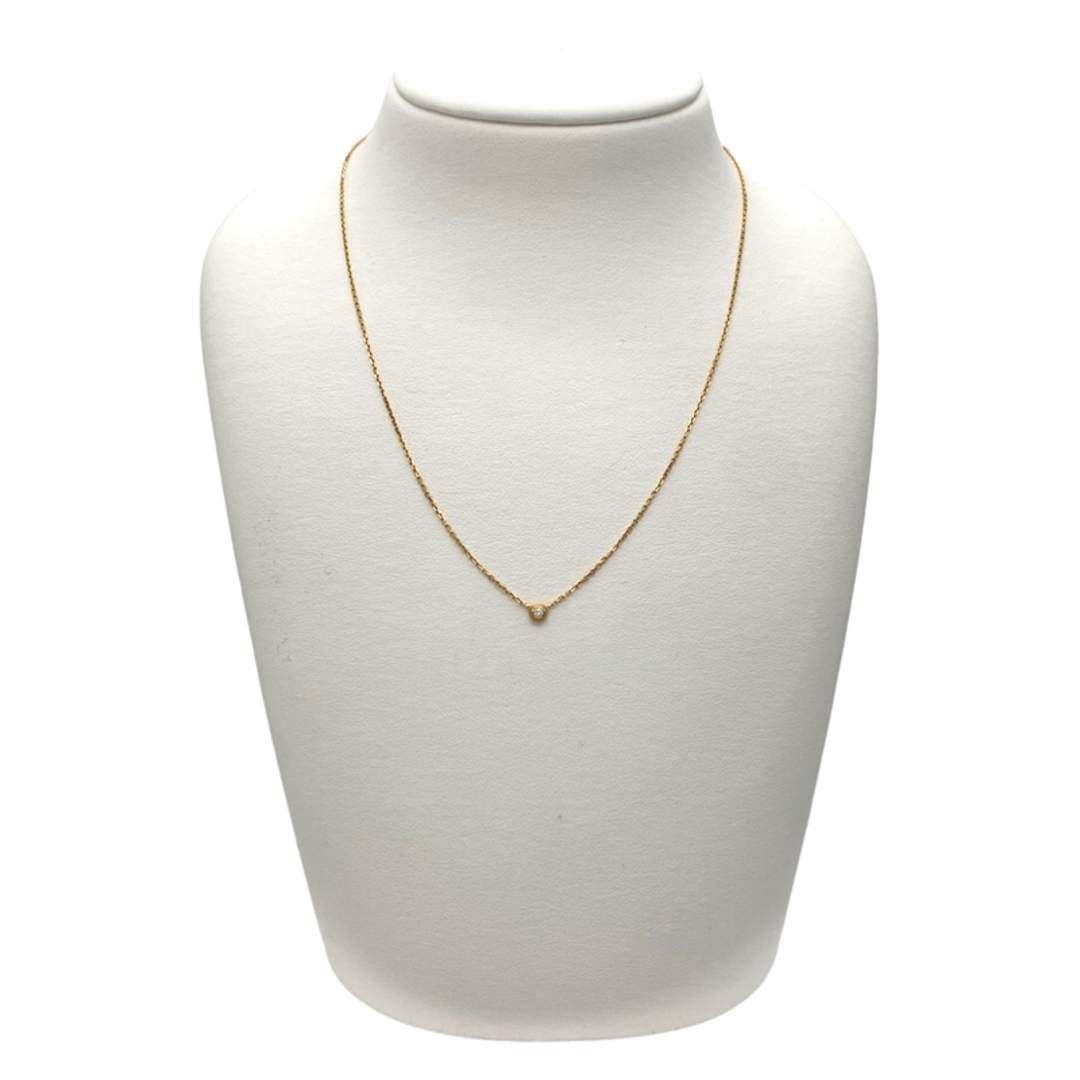Cartier - カルティエ Cartier ダムール ネックレス XS D:0.04ct K18YG