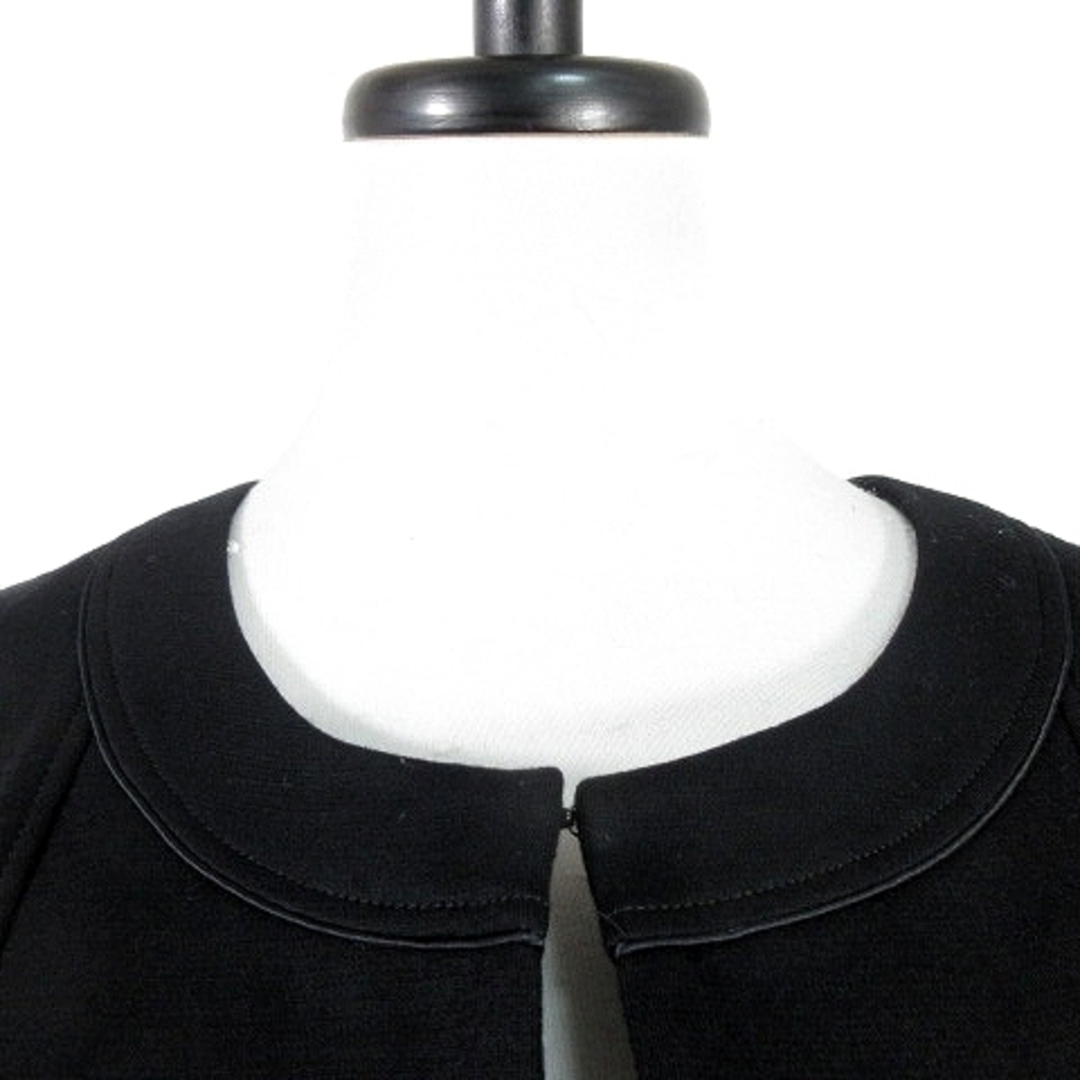 LAUTREAMONT(ロートレアモン)のロートレアモン ジャケット ノーカラー 長袖 ウール 40 黒 アウター レディースのジャケット/アウター(その他)の商品写真
