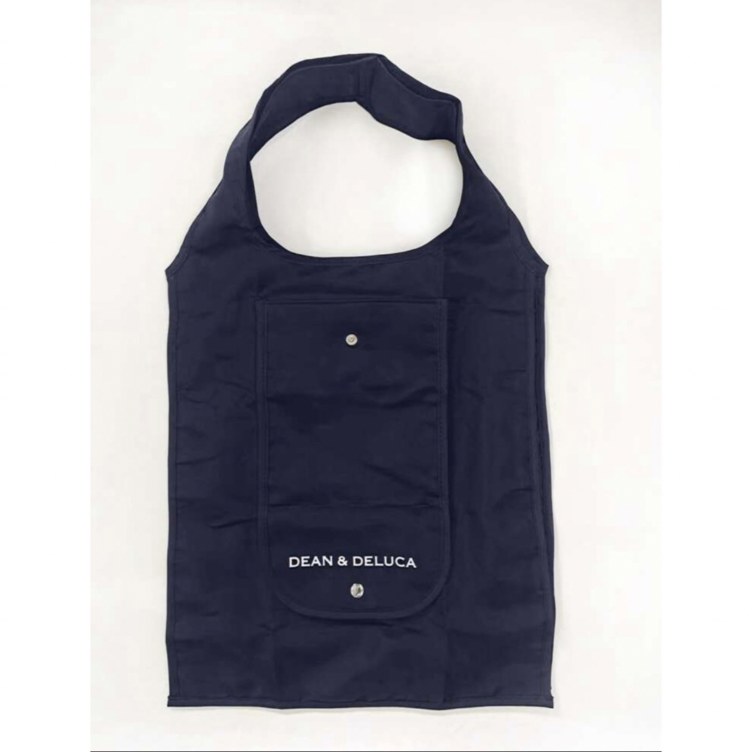 DEAN & DELUCA(ディーンアンドデルーカ)のDEAN&DELUCA ディーンアンドデルーカ　エコバッグ　　ネイビー レディースのバッグ(エコバッグ)の商品写真