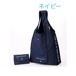 ディーンアンドデルーカ(DEAN & DELUCA)のDEAN&DELUCA ディーンアンドデルーカ　エコバッグ　　ネイビー(エコバッグ)