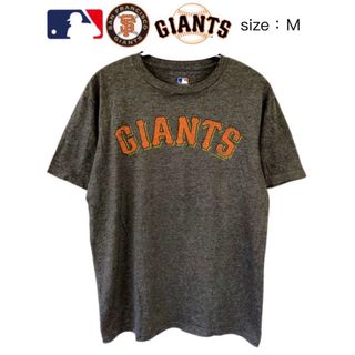 メジャーリーグベースボール(MLB)のMLB　サンフランシスコ・ジャイアンツ　Tシャツ　M　グレー　USA古着(Tシャツ/カットソー(半袖/袖なし))