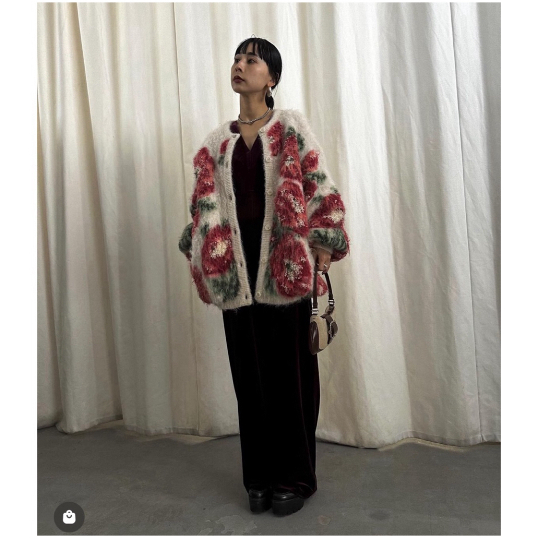 Ameri VINTAGE - AMERI VERONICA JACQUARD KNIT CARDIGANの通販 Ameri VINTAGE - AMERI VERONICA JACQUARD KNIT CARDIGANの通販