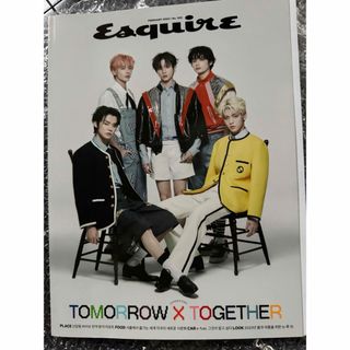 ESQUIRE 韓国　雑誌tomorrow x together 2pmジュノ(アイドルグッズ)