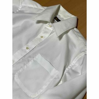【古着】ワイシャツ　メンズ　綿100% 41-84 ホワイト(シャツ)