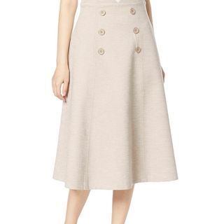 ジルスチュアート(JILLSTUART)のJILLSTUART ジルスチュアート ミーナフロント釦付スカート(ひざ丈スカート)