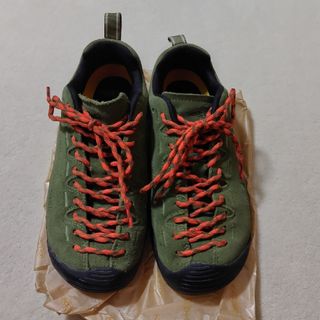 キーン(KEEN)のKEEN　ジャスパー　オリーブ　24.5(スニーカー)