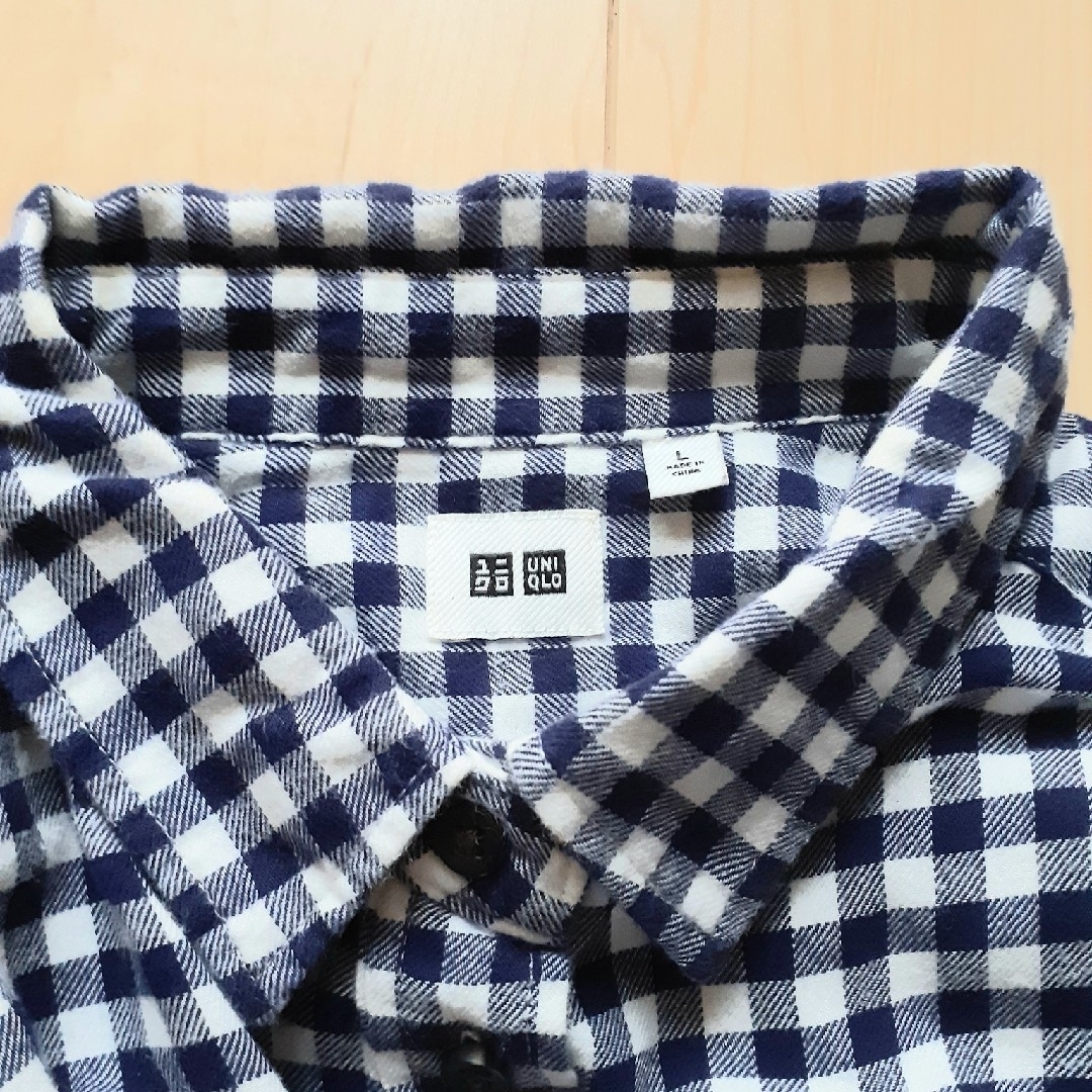 UNIQLO(ユニクロ)のレディースシャツ レディースのトップス(シャツ/ブラウス(長袖/七分))の商品写真