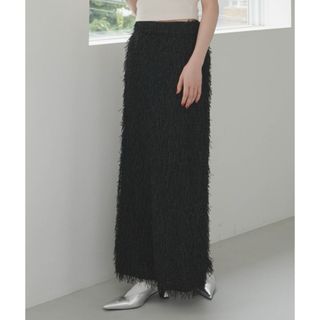 アメリヴィンテージ(Ameri VINTAGE)のGIUNON long fringe skirt / ロングフリンジスカート(ロングスカート)