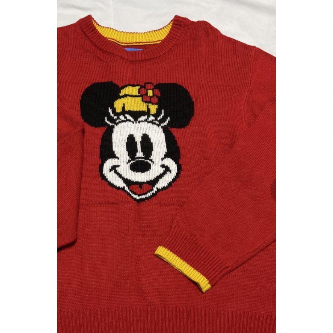 Disney(ディズニー)のディズニー　ミッキー　ミニー　ニット レディースのトップス(ニット/セーター)の商品写真