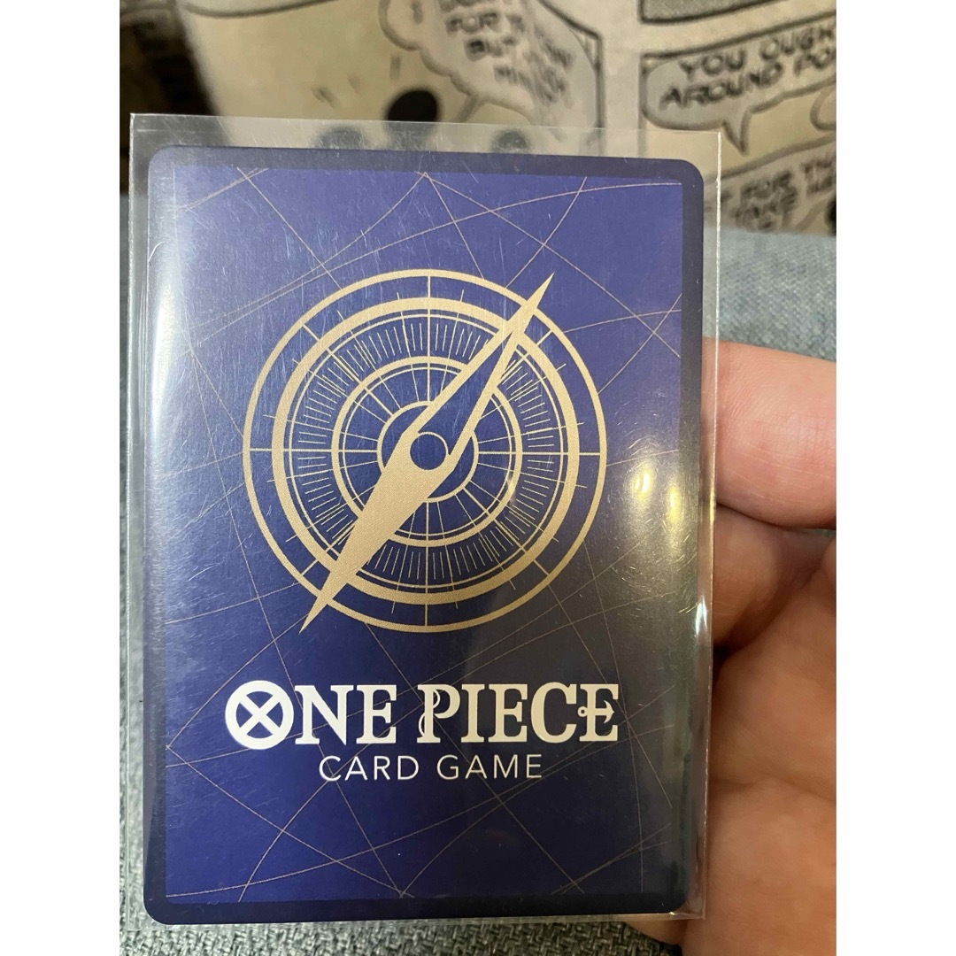ONE PIECE(ワンピース)のワンピースカード　双璧の覇者　アラマキ　SRパラレル エンタメ/ホビーのトレーディングカード(シングルカード)の商品写真