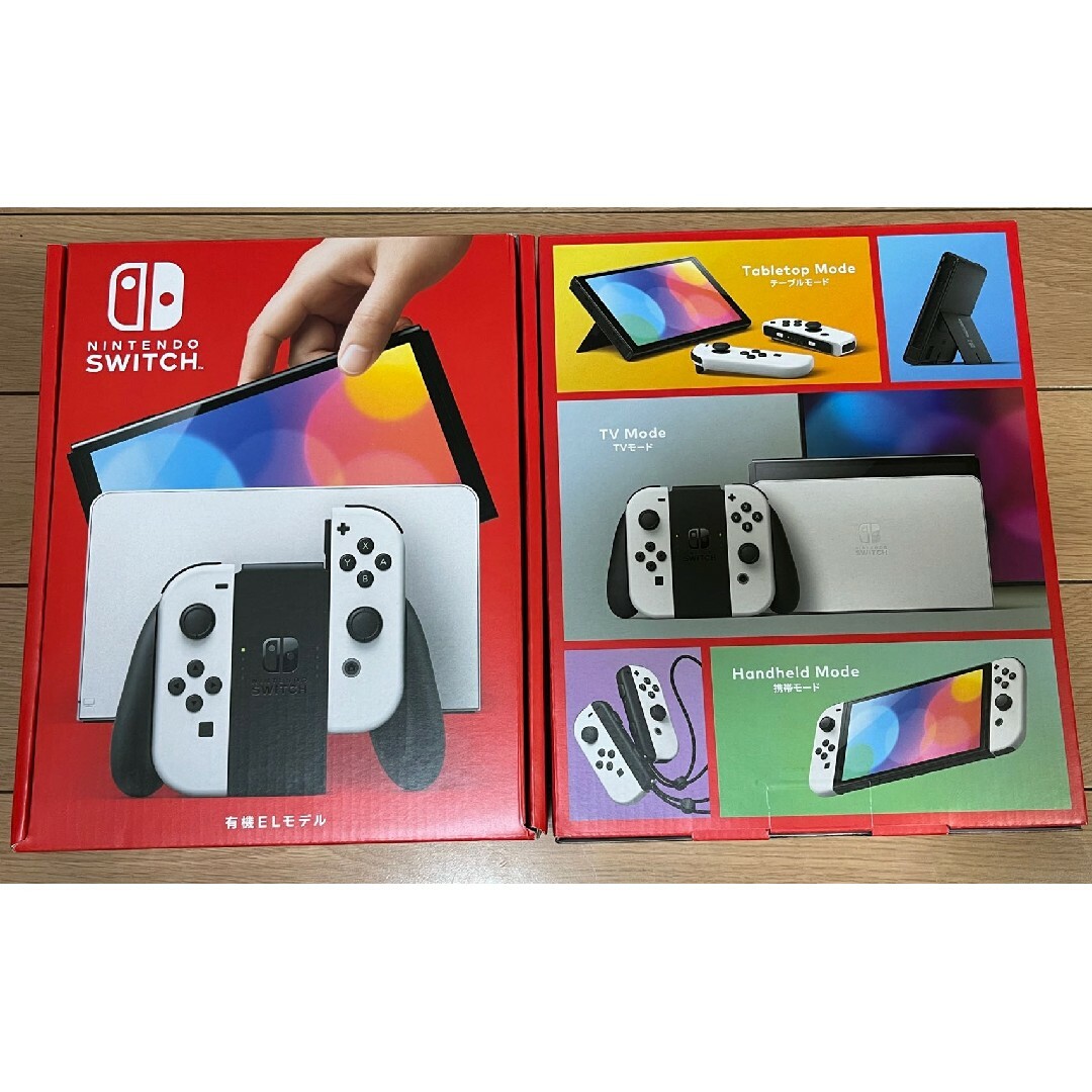 新品未開封 Nintendo Switch(有機ELモデル)2台の通販 by Shelton's