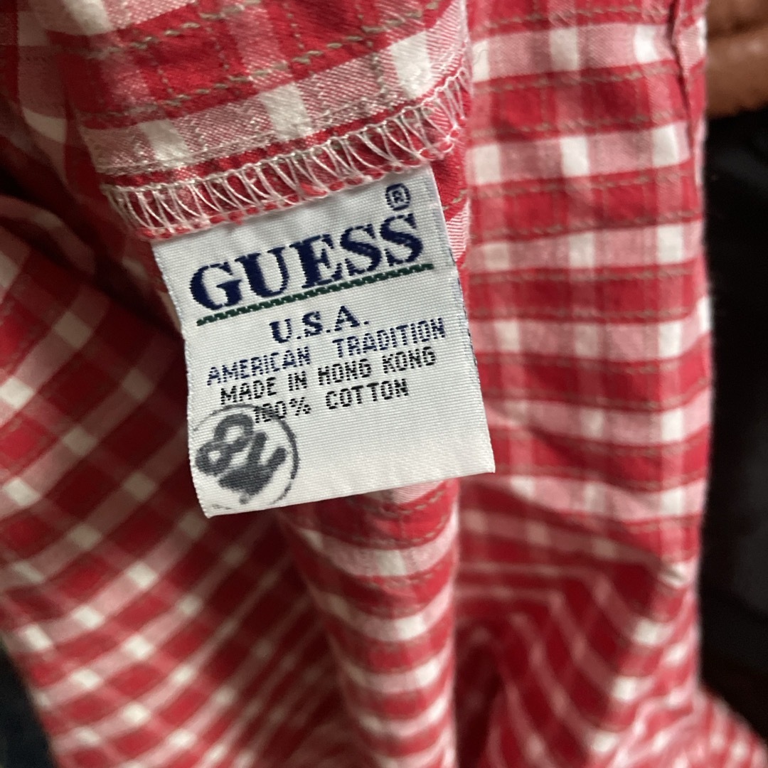 GUESS(ゲス)のGUESSゲスオープンシャツ メンズのトップス(Tシャツ/カットソー(半袖/袖なし))の商品写真